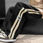 Men's Corduroy Streetwear Pants - Korean Loose Wide - Leg Trousers - StepByStepNow