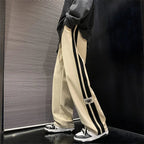 Men's Corduroy Streetwear Pants - Korean Loose Wide - Leg Trousers - StepByStepNow