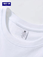 Men's Everyday Essential Cotton T-Shirt - Breathable Four - Season Casual Tee - StepByStepNow