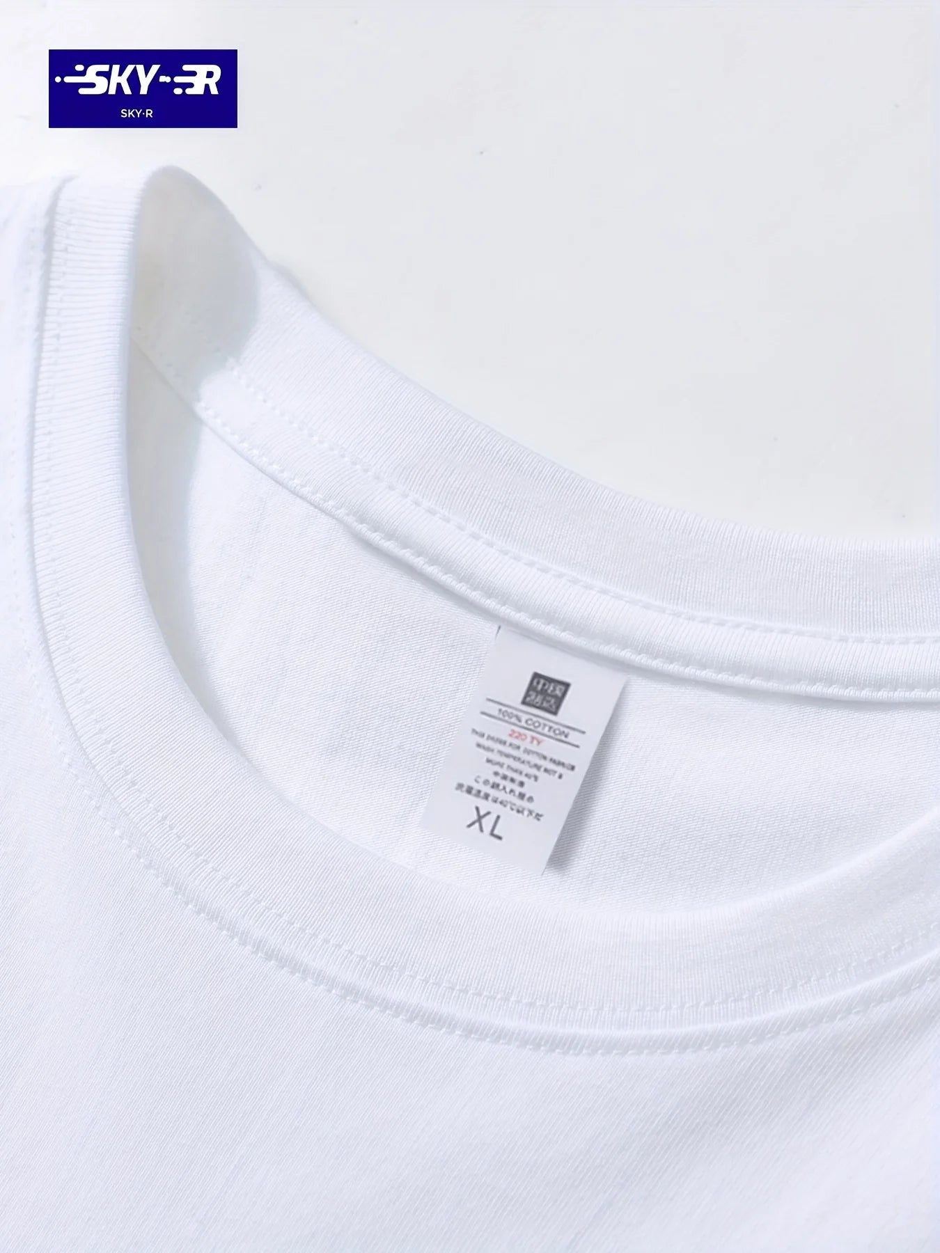 Men's Everyday Essential Cotton T-Shirt - Breathable Four - Season Casual Tee - StepByStepNow