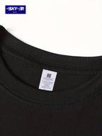 Men's Everyday Essential Cotton T-Shirt - Breathable Four - Season Casual Tee - StepByStepNow
