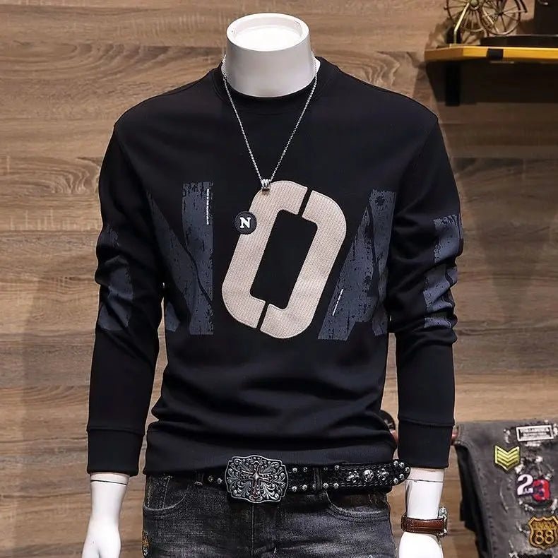 Men’s lettering-print sweatshirt, product image 6