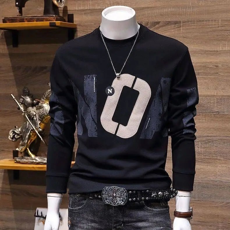 Men’s lettering-print sweatshirt, product image 3