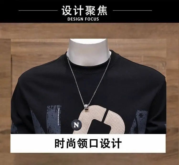 Men’s lettering-print sweatshirt, product image 4