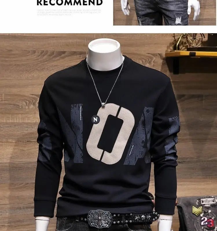 Men’s lettering-print sweatshirt, product image 9