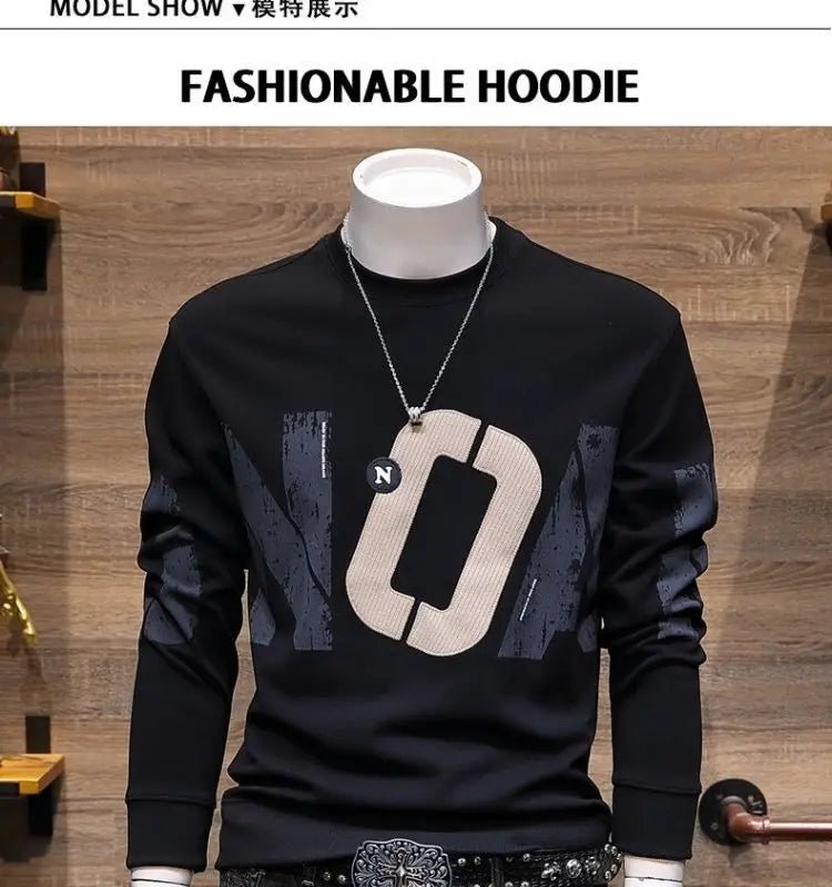Men’s lettering-print sweatshirt, product image 7