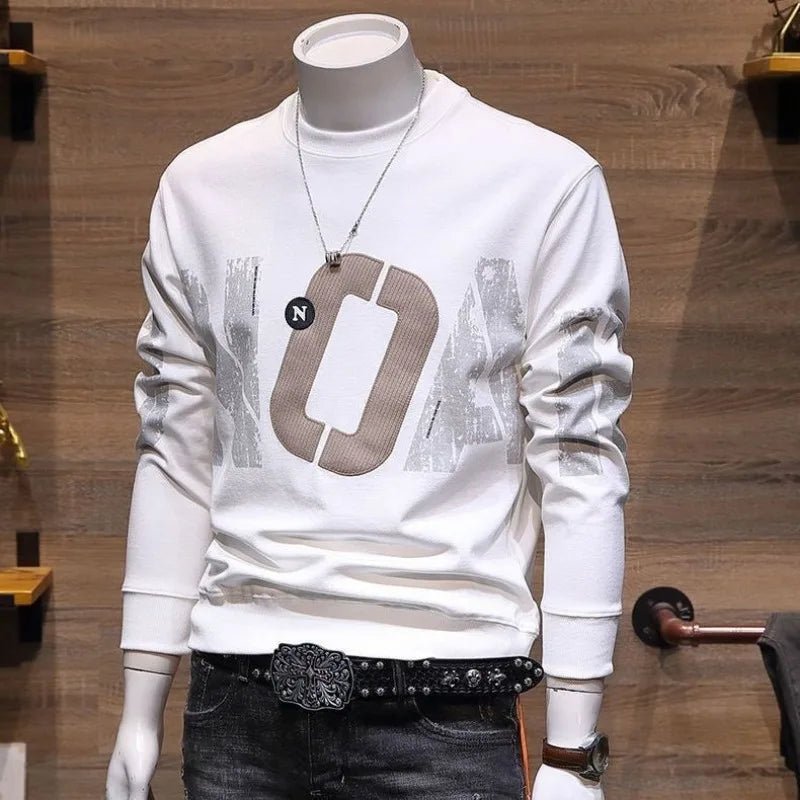 Men’s lettering-print sweatshirt, product image 13