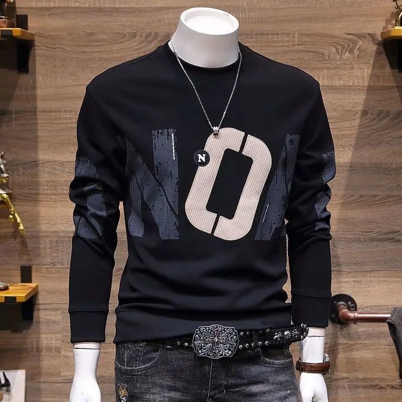 Men’s lettering-print sweatshirt, product image 5