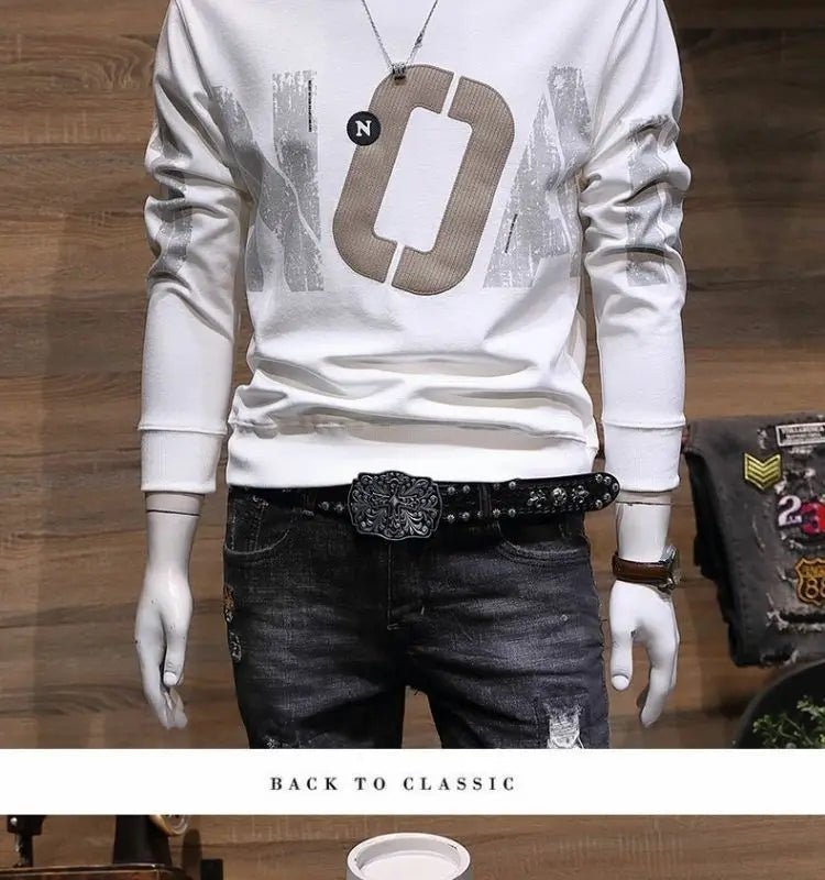 Men’s lettering-print sweatshirt, product image 11