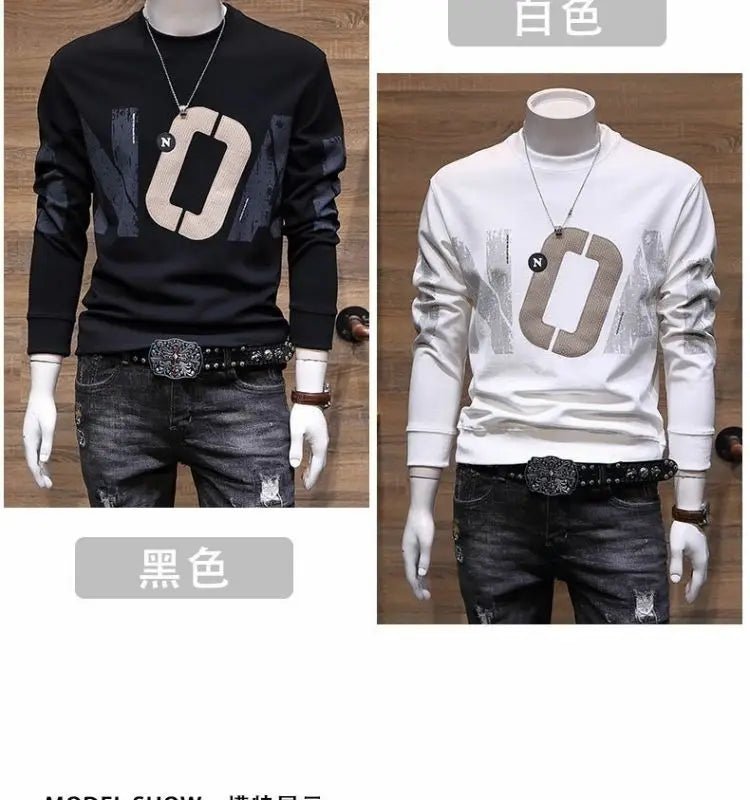 Men’s lettering-print sweatshirt, product image 8
