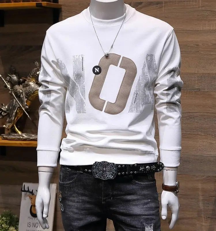 Men’s lettering-print sweatshirt, product image 12