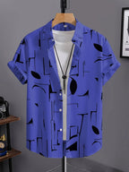 Men's Hawaiian Casual Short - Sleeve Shirt - Stylish Summer Beach Party Top | StepbyStepNow - StepByStepNow