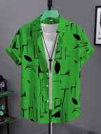 Men's Hawaiian Casual Short - Sleeve Shirt - Stylish Summer Beach Party Top | StepbyStepNow - StepByStepNow