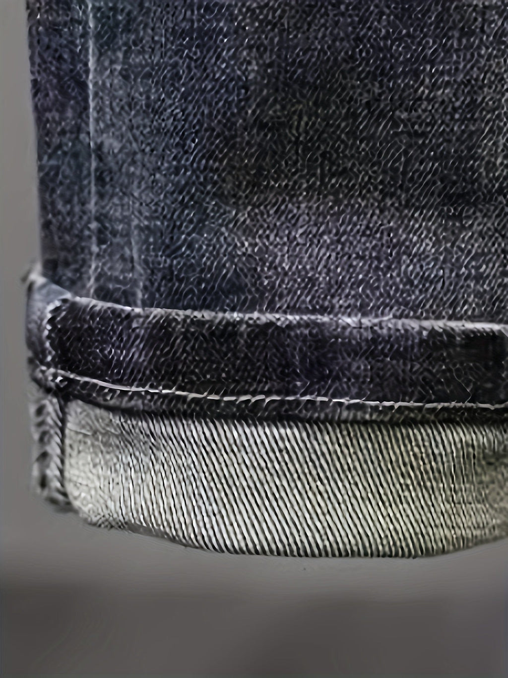 Men'S Heavyweight Washed Slim - Fit Ripped Jeans - Blue & Gray Distressed Denim, Mid - Stretch Streetwear Style, All - Season Comfort Fit for Casual & Formal Outfits, Versatile Clothing, Durable Fabric - StepByStep