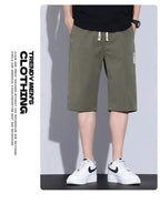 Men's Ice Silk Capri Pants - Quick - Dry Breathable Thin Casual Sports Trousers - StepByStepNow