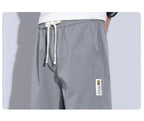 Men's Ice Silk Capri Pants - Quick - Dry Breathable Thin Casual Sports Trousers - StepByStepNow