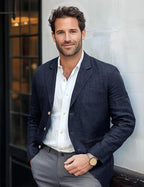 Men's Jacket Casual Cotton And Linen Suit - StepByStepNow