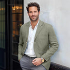 Men's Jacket Casual Cotton And Linen Suit - StepByStepNow