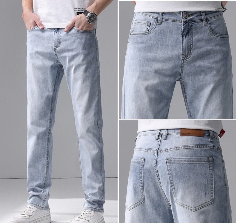 Men's Jeans Straight Fashion Slim Fit - StepByStepNow