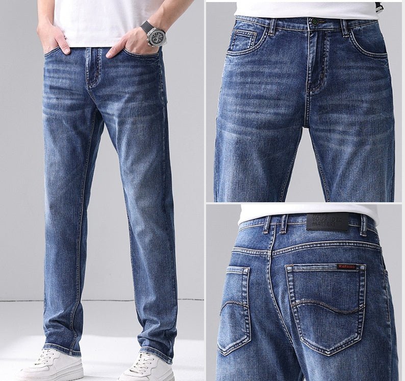 Men's Jeans Straight Fashion Slim Fit - StepByStepNow