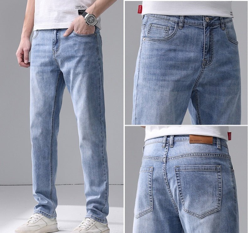 Men's Jeans Straight Fashion Slim Fit - StepByStepNow