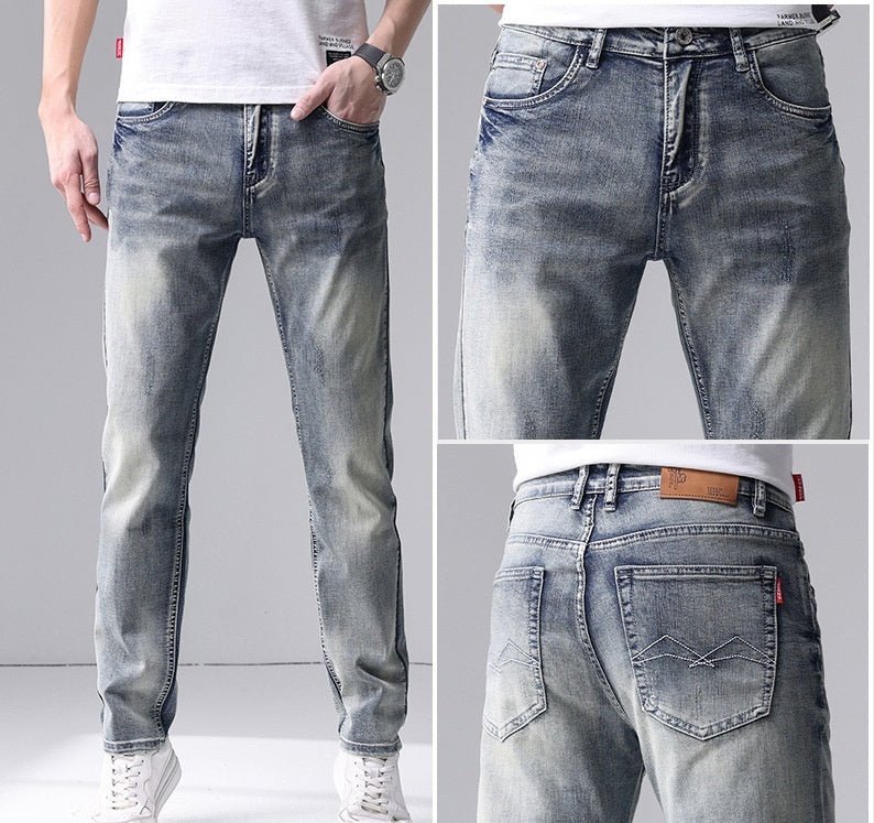 Men's Jeans Straight Fashion Slim Fit - StepByStepNow