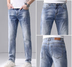 Men's Jeans Straight Fashion Slim Fit - StepByStepNow