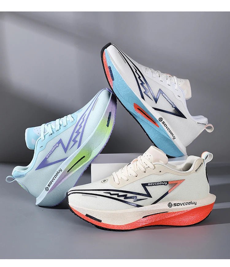 Men's Lightweight Nylon Casual Shoes - Breathable Lace - Up Low - Top Sneakers - StepByStepNow
