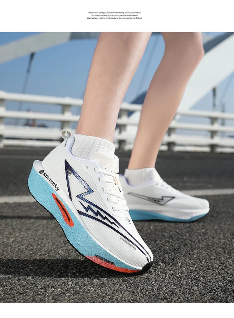 Men's Lightweight Nylon Casual Shoes - Breathable Lace - Up Low - Top Sneakers - StepByStepNow