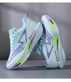 Men's Lightweight Nylon Casual Shoes - Breathable Lace - Up Low - Top Sneakers - StepByStepNow