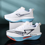 Men's Lightweight Nylon Casual Shoes - Breathable Lace - Up Low - Top Sneakers - StepByStepNow