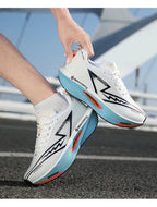Men's Lightweight Nylon Casual Shoes - Breathable Lace - Up Low - Top Sneakers - StepByStepNow