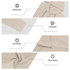 Men's Linen Long - Sleeved Shirt And Pants Set Breathable Outdoor Leisure Hiking Beach Sports Clothing for Spring Summer Autumn - StepByStepNow