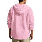 Men's Linen Long - Sleeved Shirt And Pants Set Breathable Outdoor Leisure Hiking Beach Sports Clothing for Spring Summer Autumn - StepByStepNow