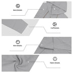 Men's Linen Long - Sleeved Shirt And Pants Set Breathable Outdoor Leisure Hiking Beach Sports Clothing for Spring Summer Autumn - StepByStepNow