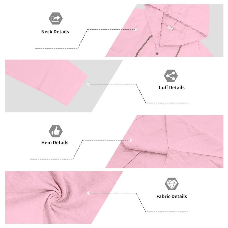 Men's Linen Long - Sleeved Shirt And Pants Set Breathable Outdoor Leisure Hiking Beach Sports Clothing for Spring Summer Autumn - StepByStepNow