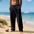 Men's Linen Long - Sleeved Shirt And Pants Set Breathable Outdoor Leisure Hiking Beach Sports Clothing for Spring Summer Autumn - StepByStepNow