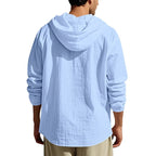 Men's Linen Long - Sleeved Shirt And Pants Set Breathable Outdoor Leisure Hiking Beach Sports Clothing for Spring Summer Autumn - StepByStepNow
