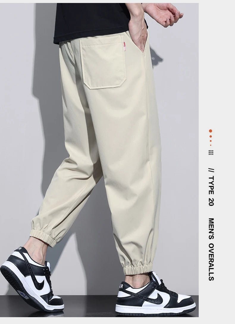 Pantaloni jogger casual streetwear estivi leggeri per uomo - StepByStepNow
