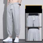 Pantaloni jogger casual streetwear estivi leggeri per uomo - StepByStepNow
