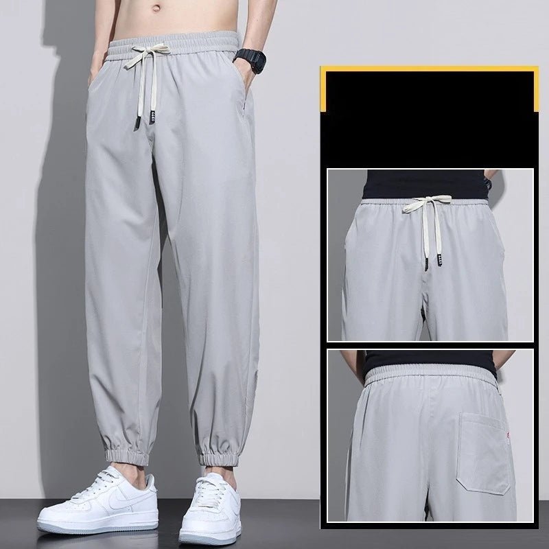 Pantaloni jogger casual streetwear estivi leggeri per uomo - StepByStepNow