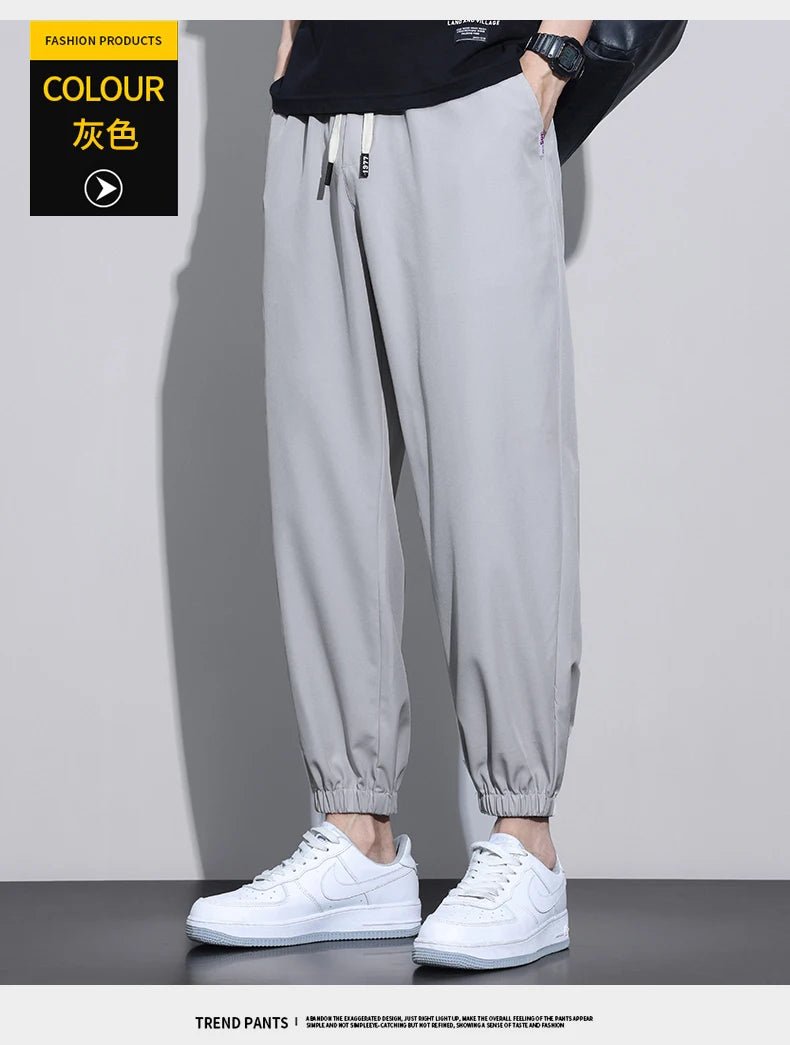 Pantaloni jogger casual streetwear estivi leggeri per uomo - StepByStepNow