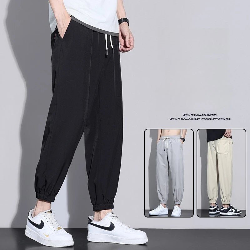 Pantaloni jogger casual streetwear estivi leggeri per uomo - StepByStepNow