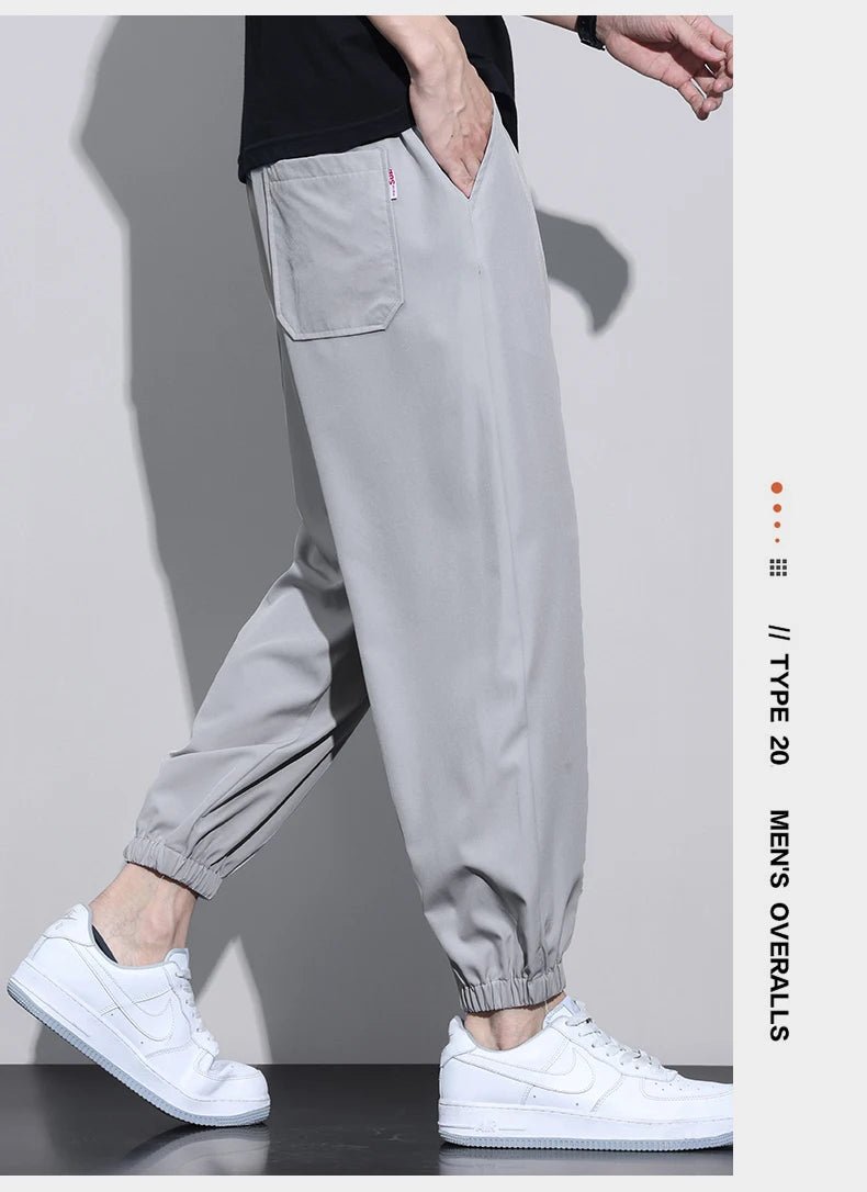 Pantaloni jogger casual streetwear estivi leggeri per uomo - StepByStepNow