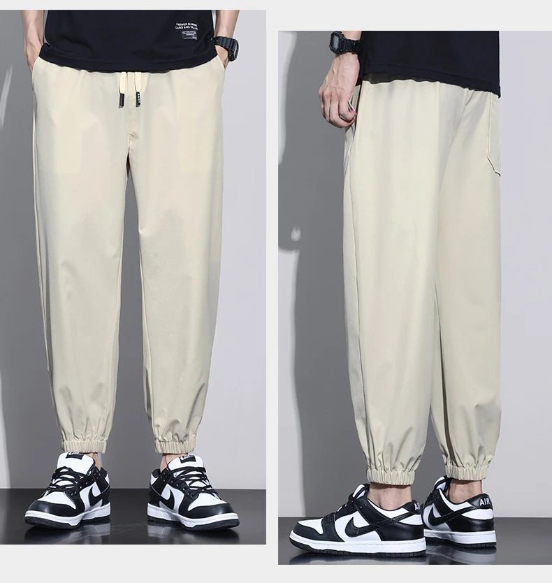 Pantaloni jogger casual streetwear estivi leggeri per uomo - StepByStepNow