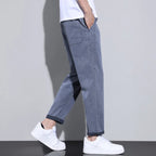 Jeans uomo elasticizzati dritti 2026 primavera estate casual versatile - StepByStepNow