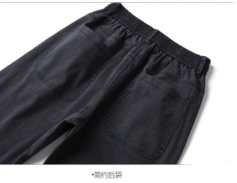 Jeans uomo elasticizzati dritti 2026 primavera estate casual versatile - StepByStepNow
