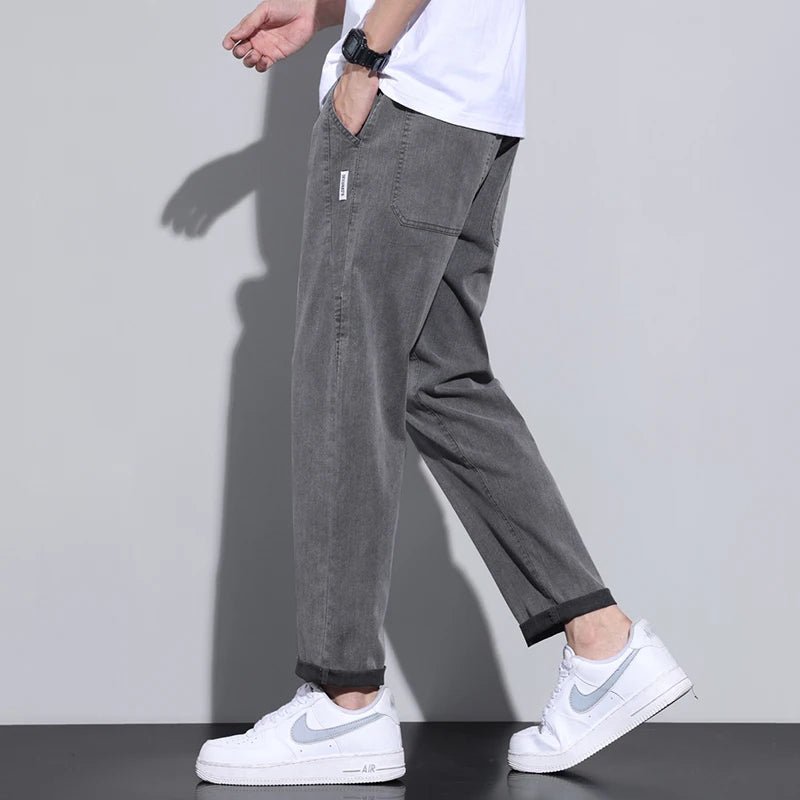 Jeans uomo elasticizzati dritti 2026 primavera estate casual versatile - StepByStepNow