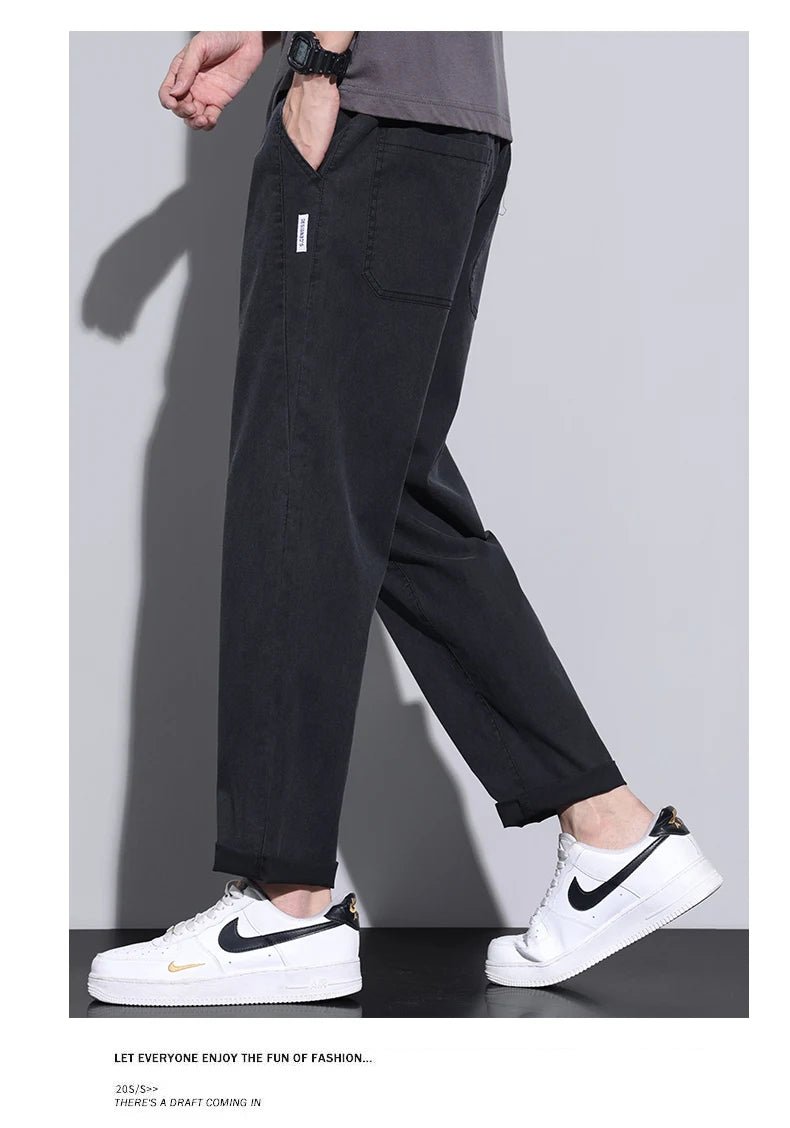 Jeans uomo elasticizzati dritti 2026 primavera estate casual versatile - StepByStepNow
