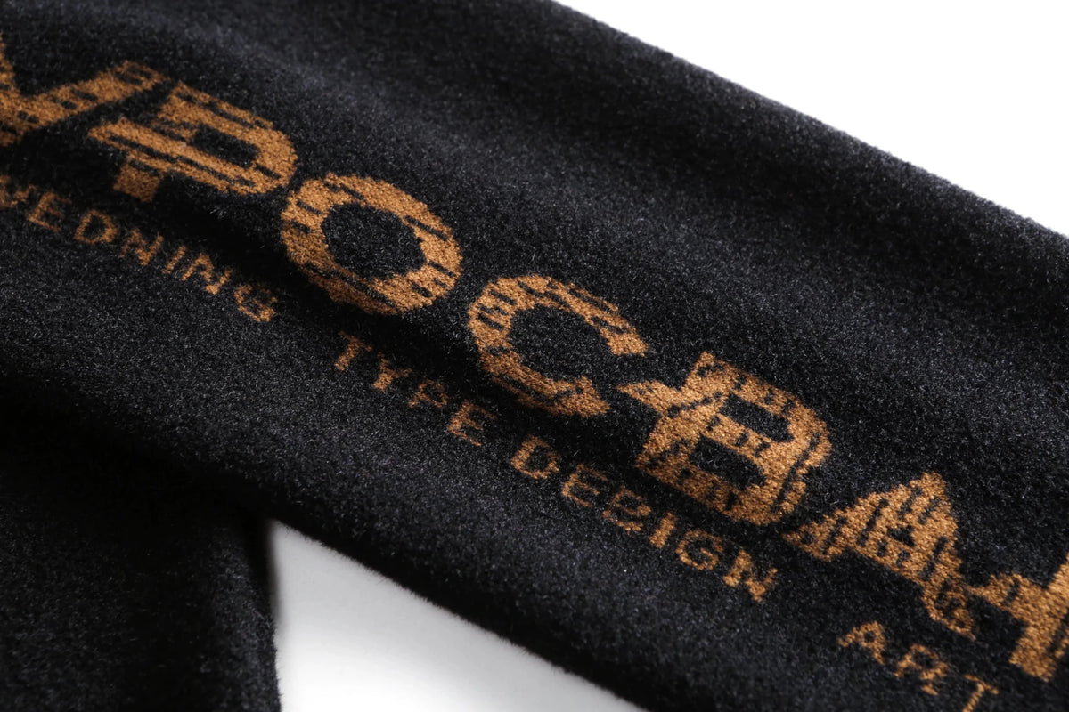 Men’s embroidered velvet pullover, product image 15
